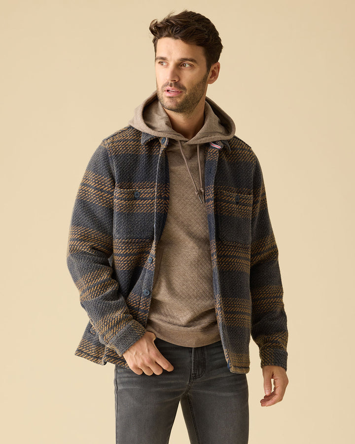 COALING VINTAGE WASHED TEXTURED JACKET