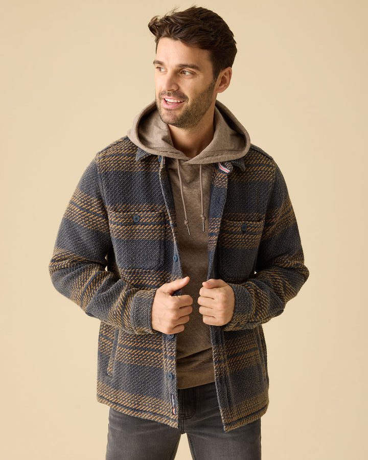 COALING VINTAGE WASHED TEXTURED JACKET