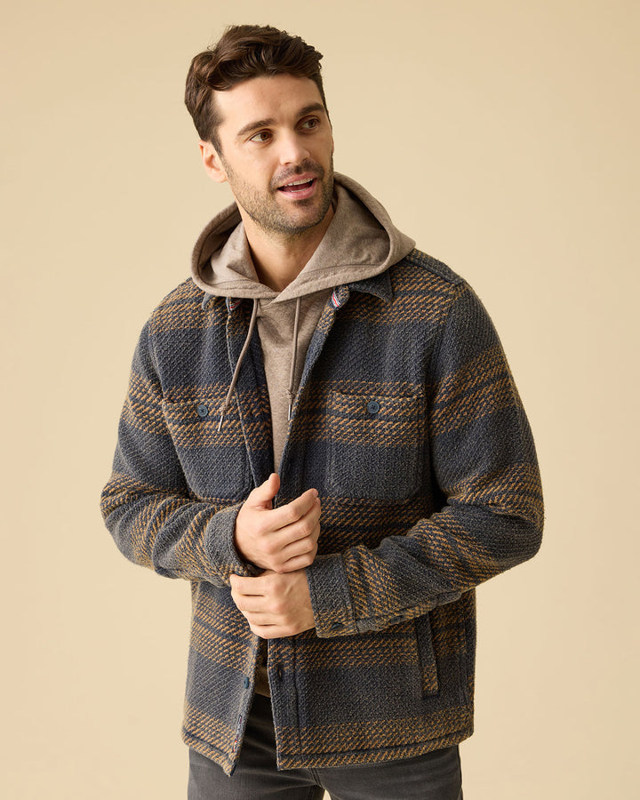 COALING VINTAGE WASHED TEXTURED JACKET