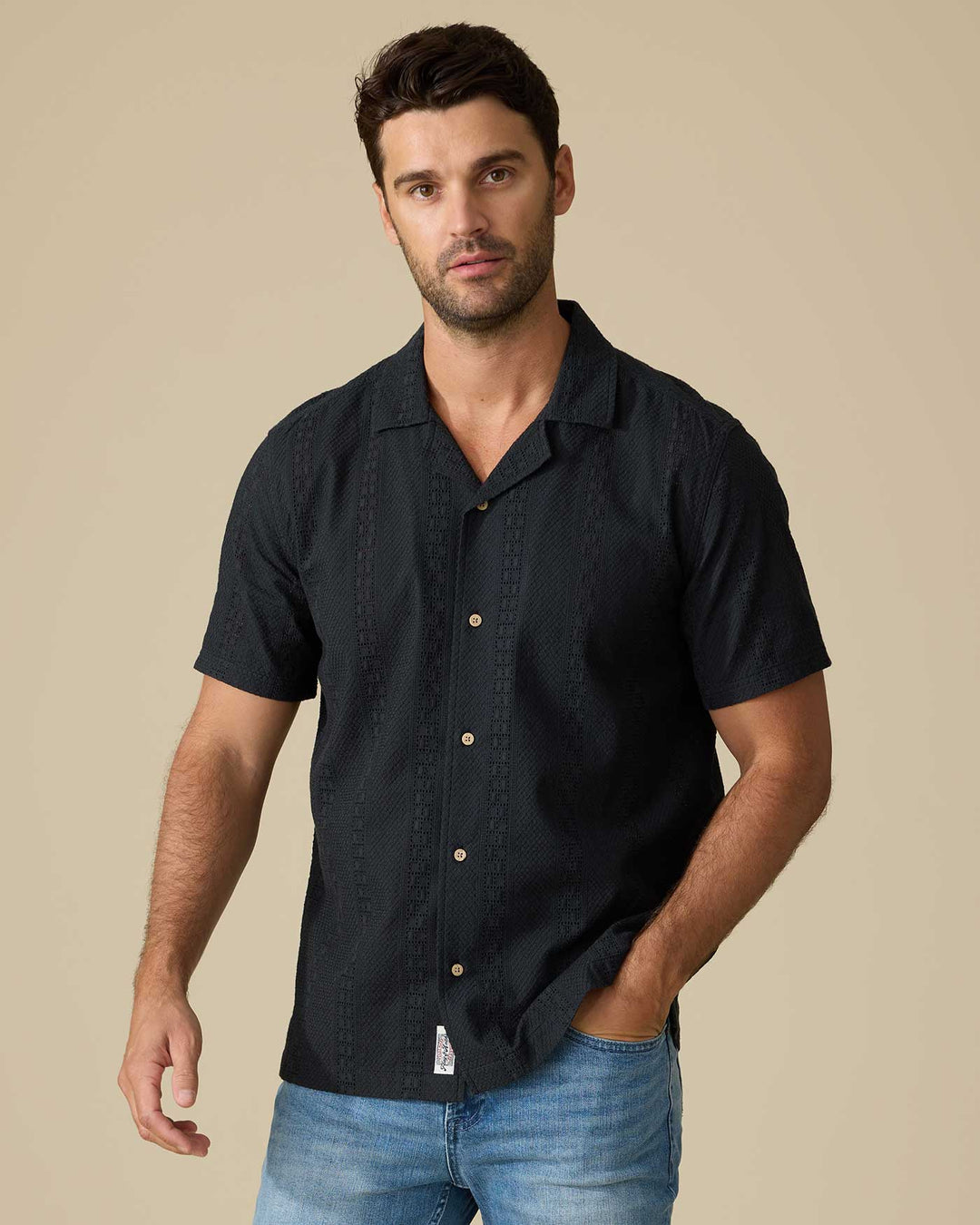 GARDINER CAMP COLLAR SHIRT