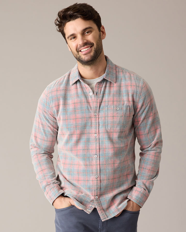 ALLEN VINTAGE WASHED CORDUROY SHIRT