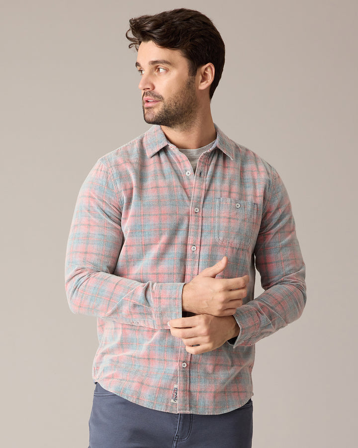 ALLEN VINTAGE WASHED CORDUROY SHIRT