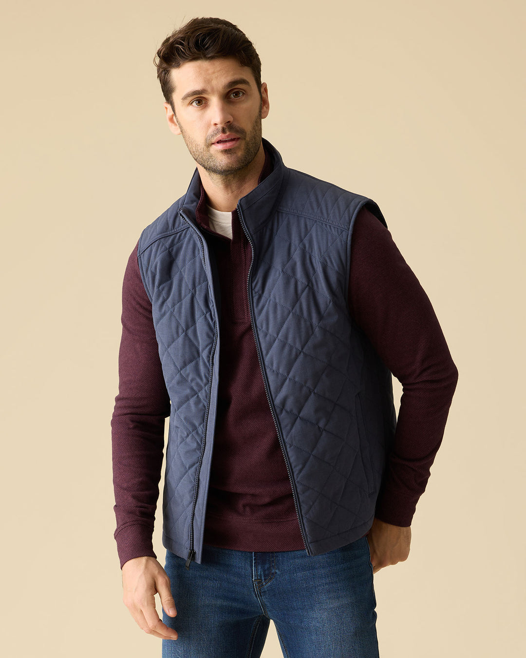 HERO STRETCH KNIT 1/4-ZIP