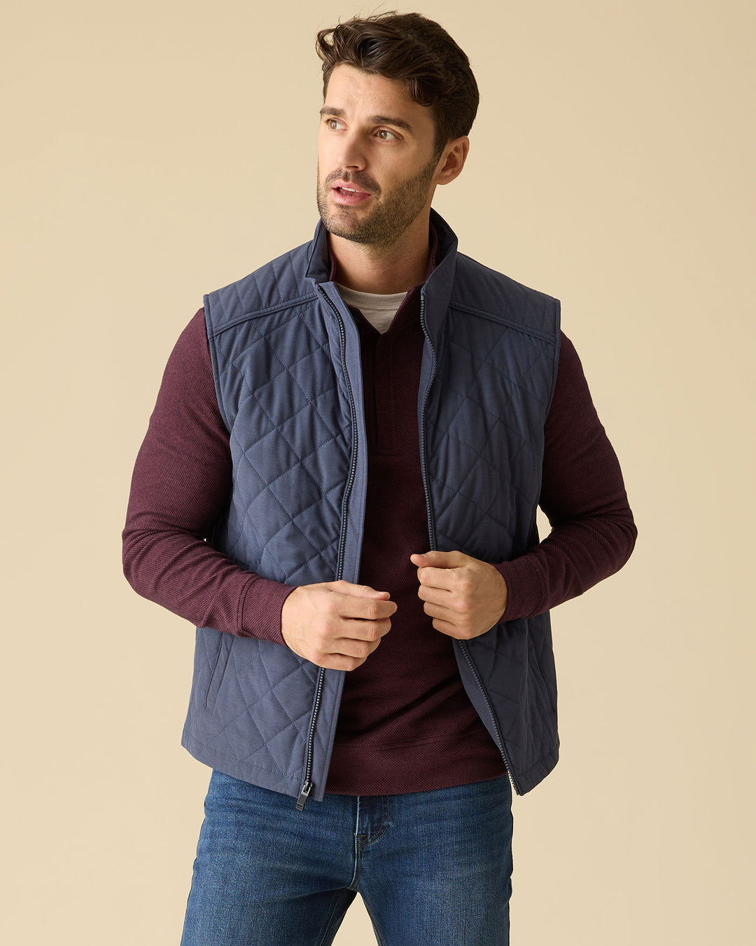 HERO STRETCH KNIT 1/4-ZIP