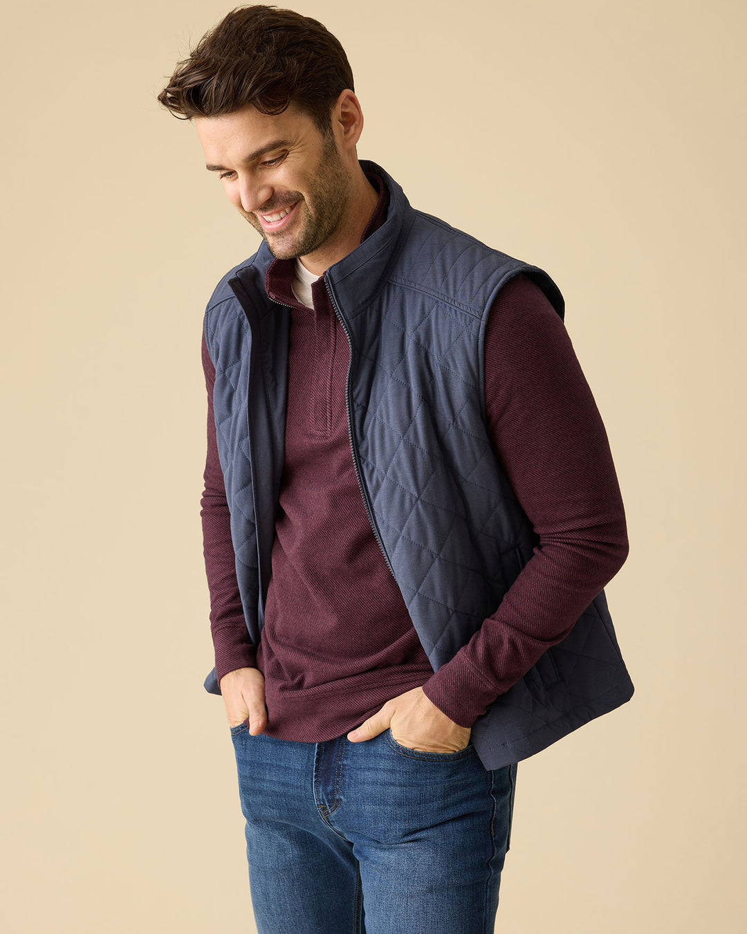 HERO STRETCH KNIT 1/4-ZIP