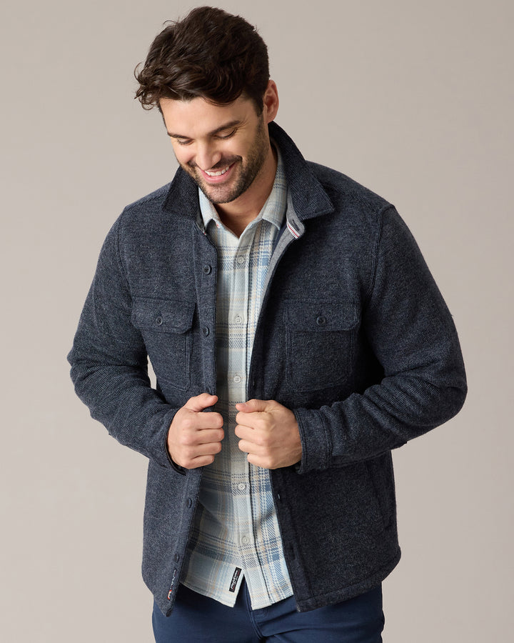 MASON FLEECE-LINED SHIRT JACKET