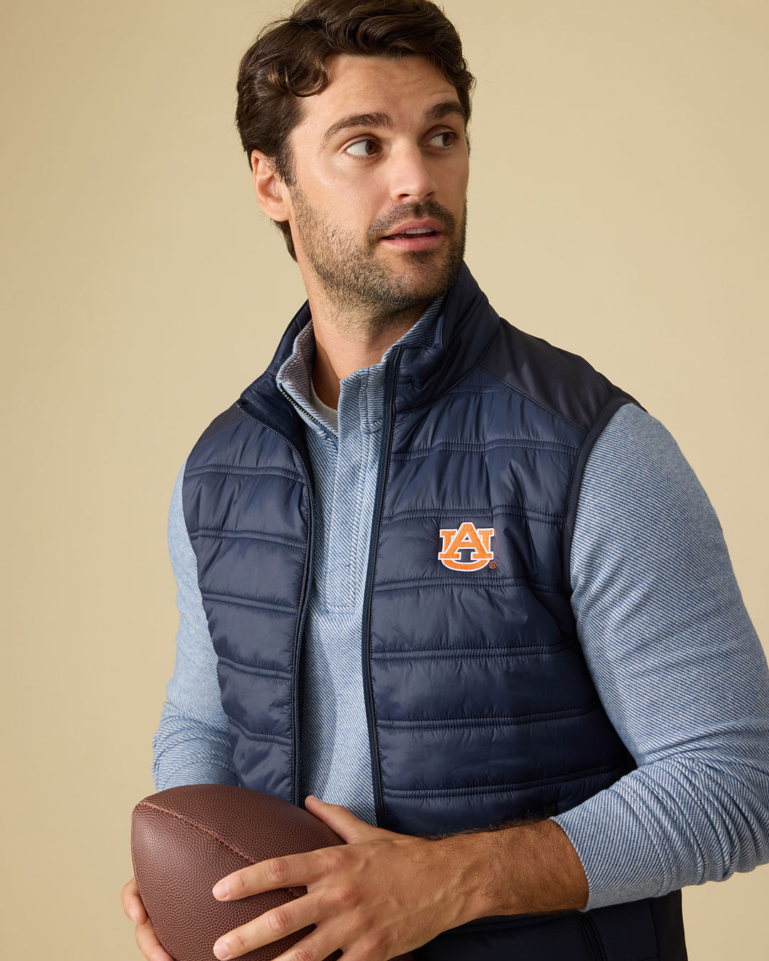 AUBURN MADEFLEX MOVEMENT PERFORMANCE PUFFER VEST