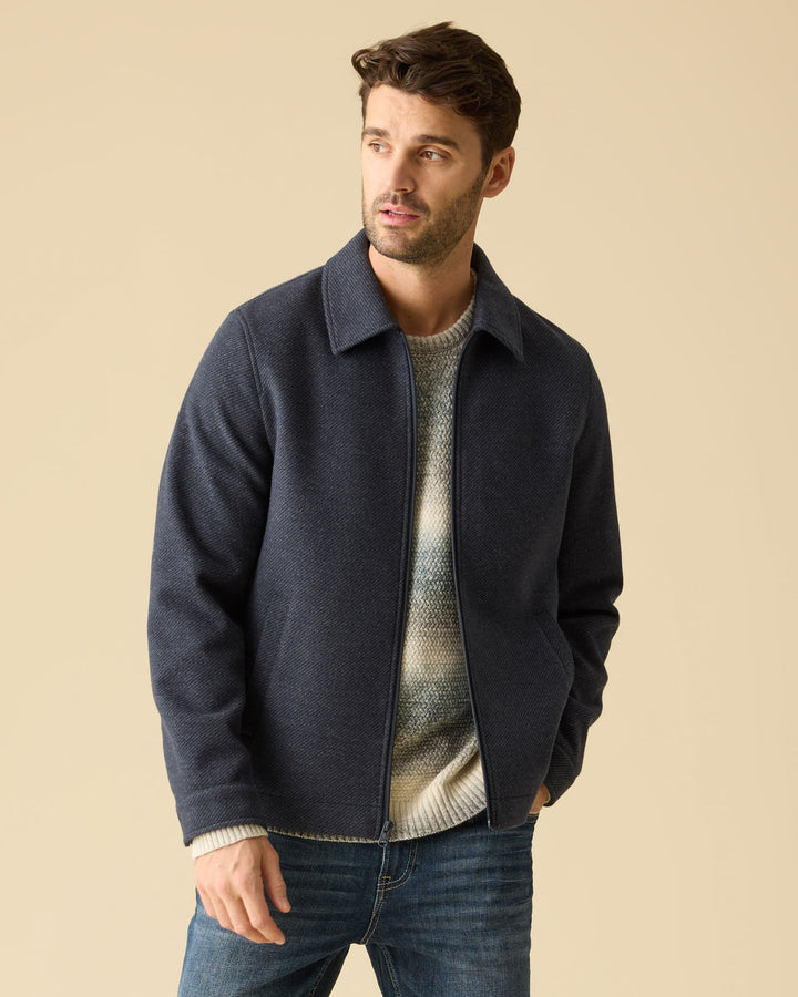 GILBERT BRUSHED TWILL JACKET