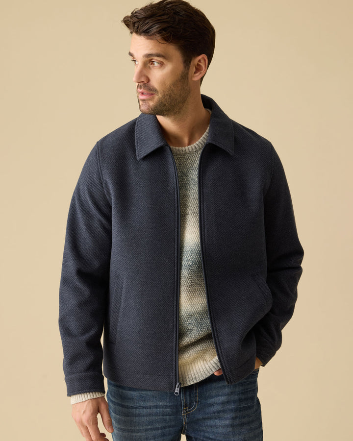 GILBERT BRUSHED TWILL JACKET
