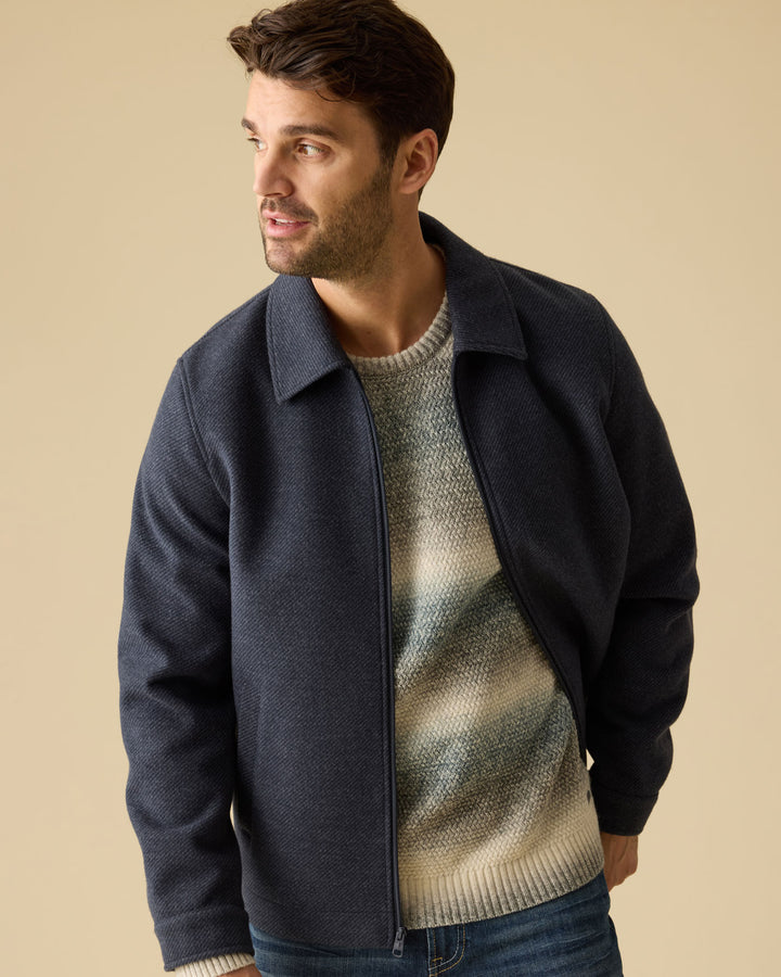 GILBERT BRUSHED TWILL JACKET