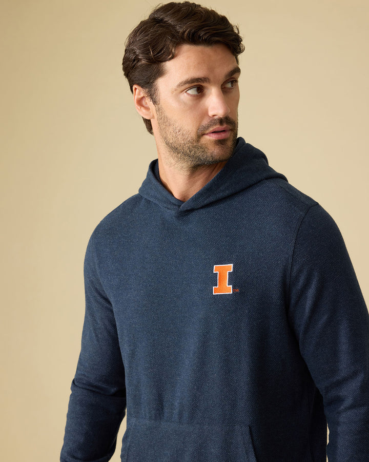 ILLINOIS HERO STRETCH KNIT HOODIE
