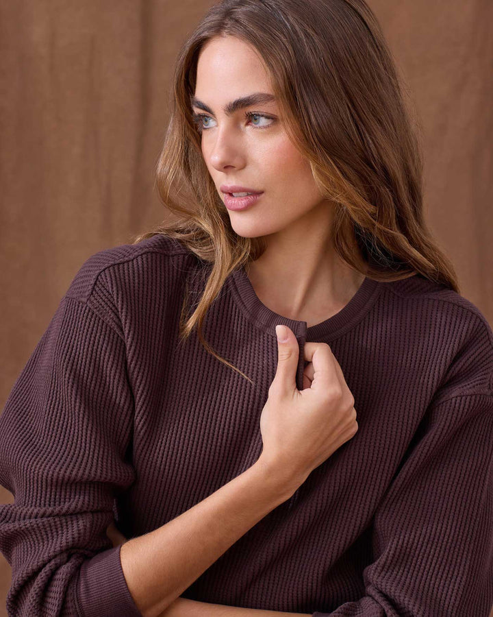 MONTCLAIR WAFFLE HENLEY