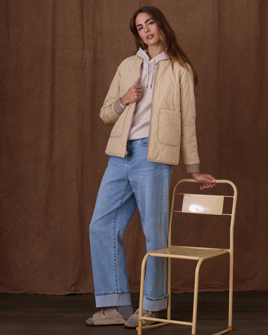 ANNISTON REVERSIBLE BOMBER JACKET