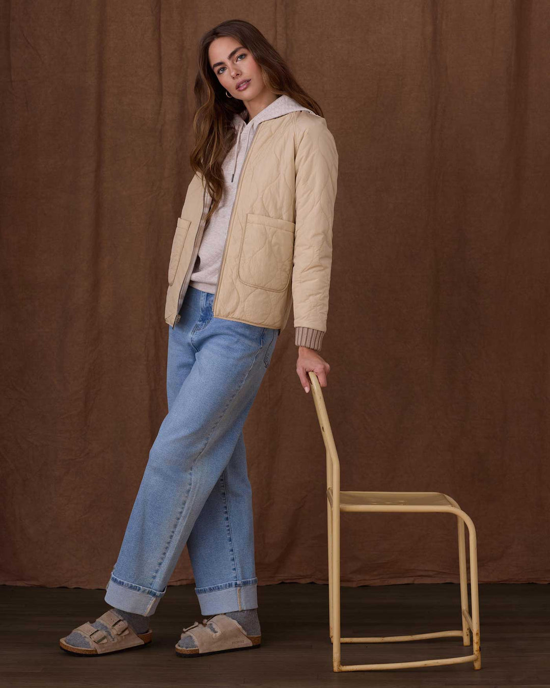 ANNISTON REVERSIBLE BOMBER JACKET