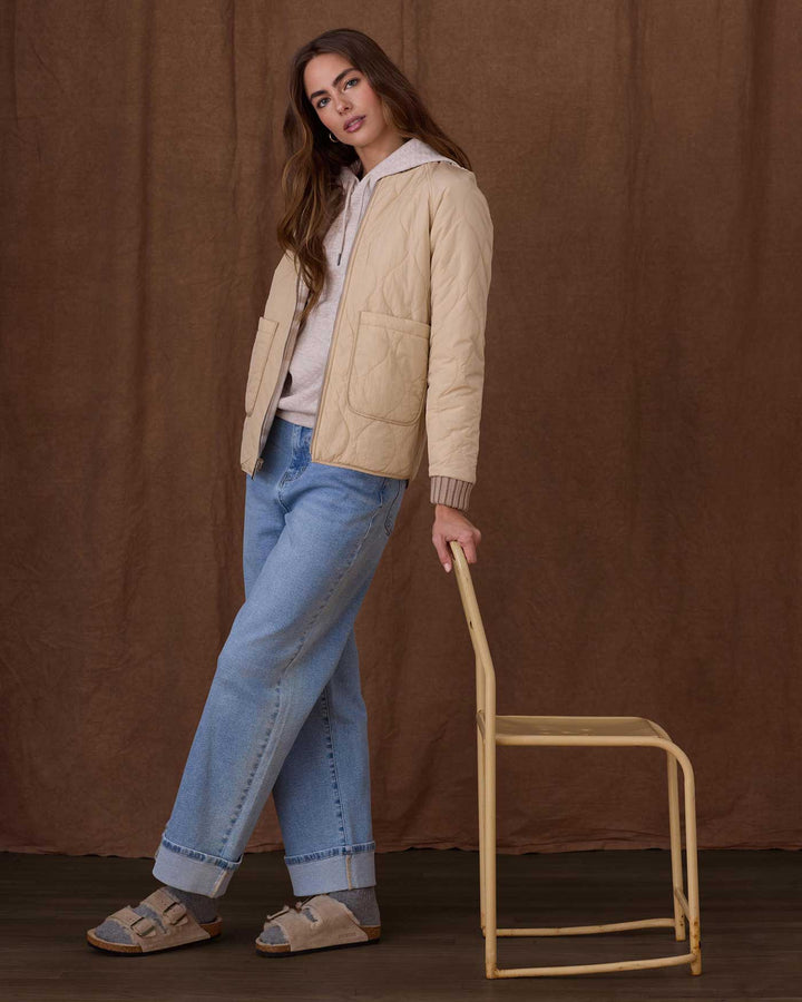 ANNISTON REVERSIBLE BOMBER JACKET