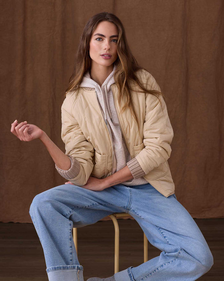 ANNISTON REVERSIBLE BOMBER JACKET