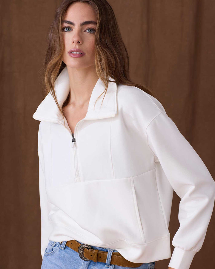 SUPER SOFT SCUBA 1/2-ZIP