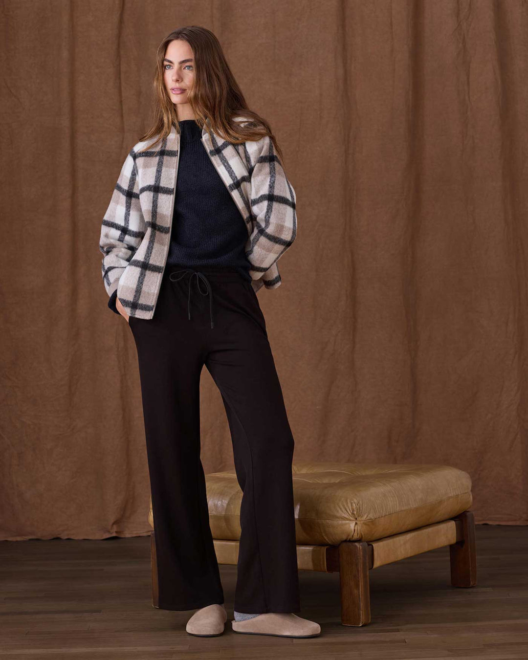 ANNISTON QUILTED BOMBER JACKET