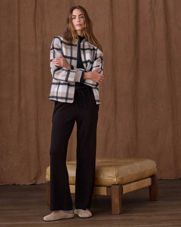 ANNISTON QUILTED BOMBER JACKET
