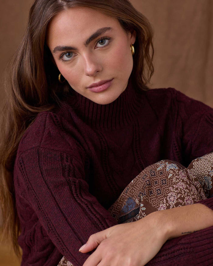 OPAL MOCKNECK SWEATER