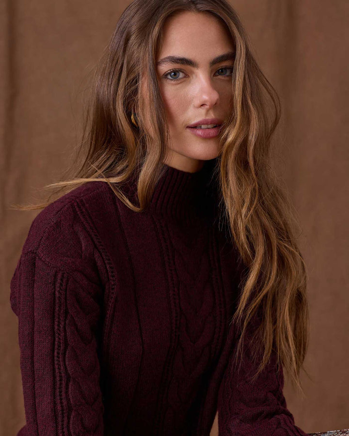 OPAL MOCKNECK SWEATER