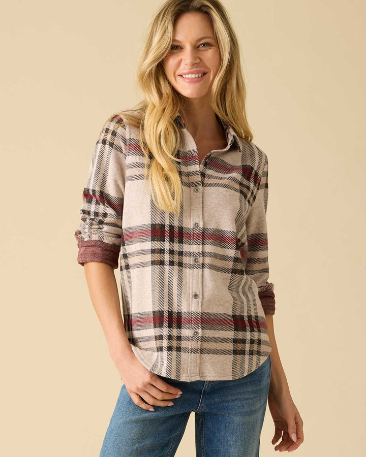 WOMEN'S HERO STRETCH FLANNEL SHIRT