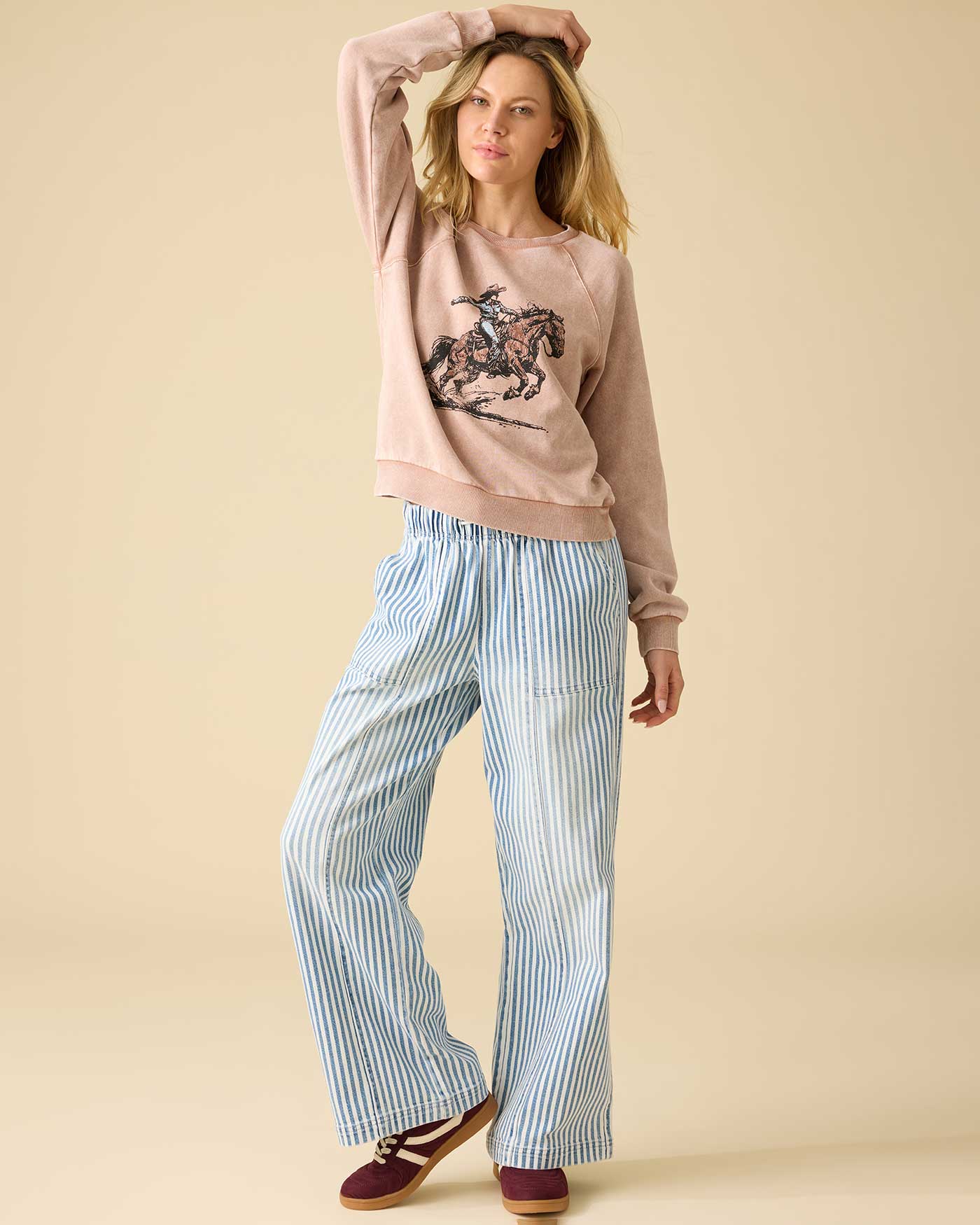 TRIANA WIDE LEG PANT – Flag & Anthem