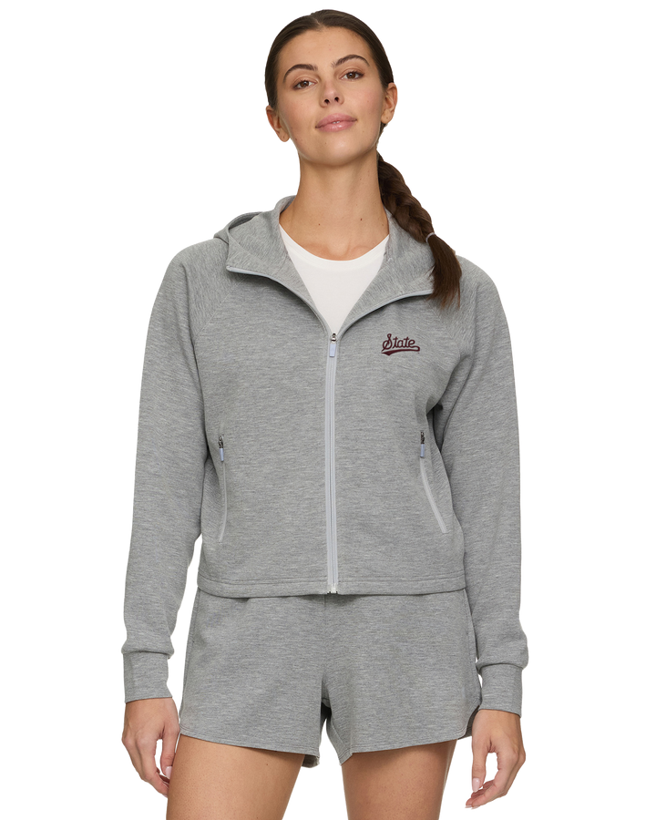 MISSISSIPPI STATE SUPER SOFT FULL-ZIP HOODIE