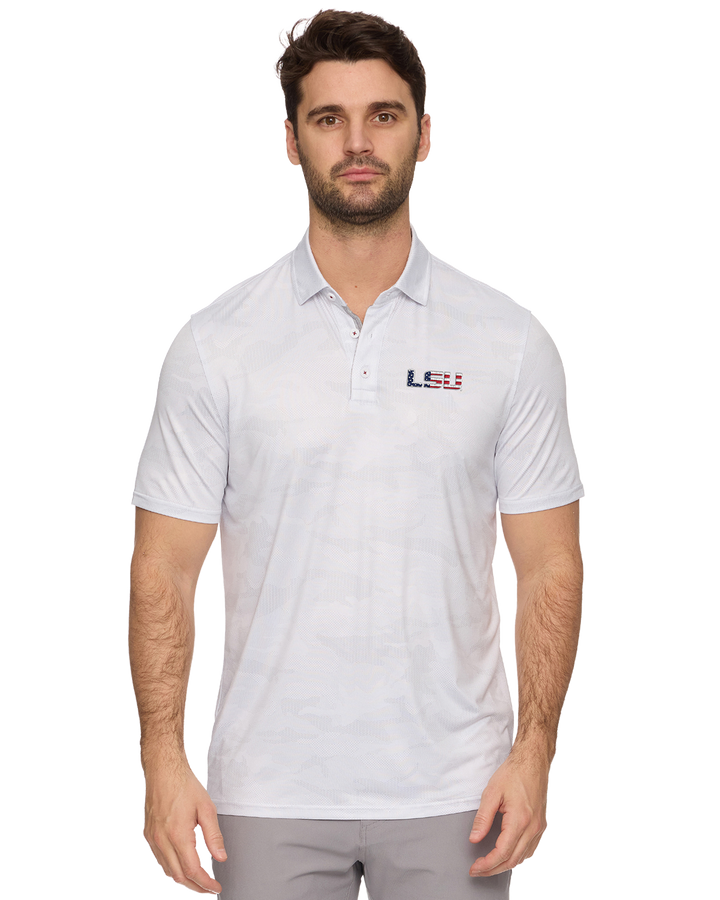 LSU DESTIN PERFORMANCE POLO