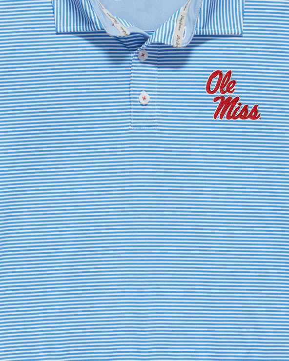 OLE MISS NAPLES PERFORMANCE POLO