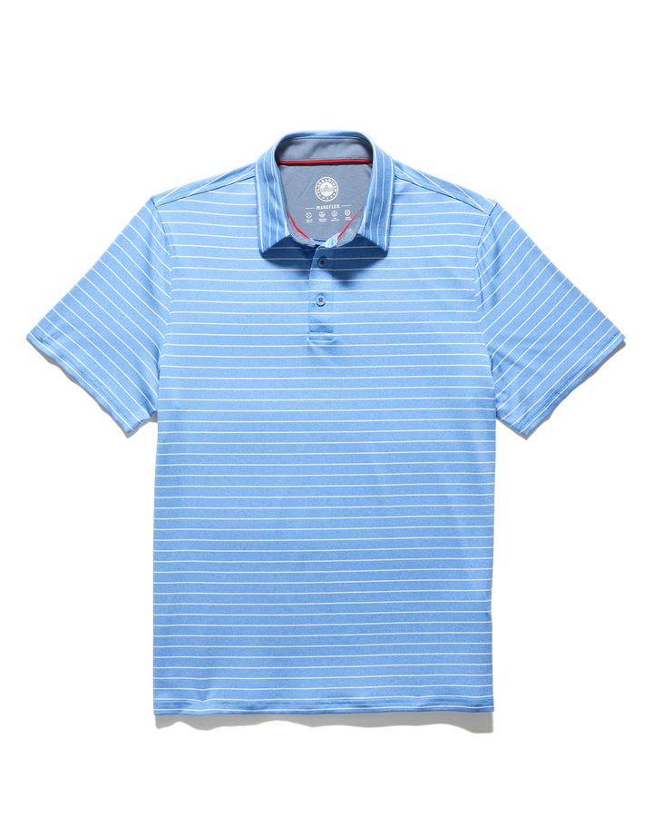 WILMINGTON STRIPED PERFORMANCE POLO