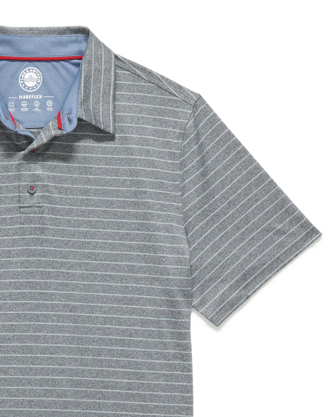 WILMINGTON STRIPED PERFORMANCE POLO