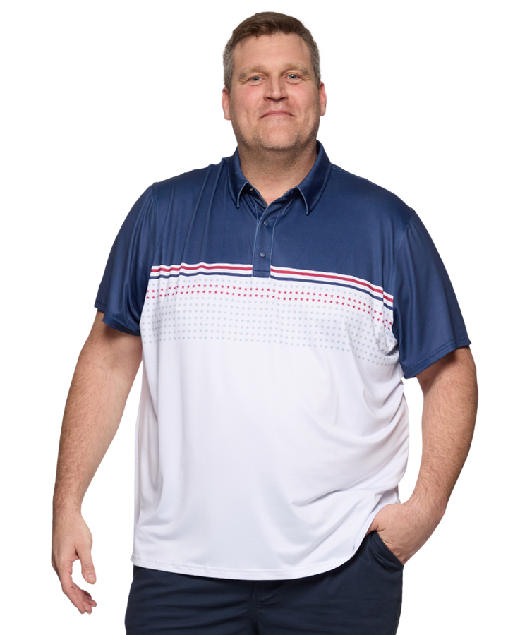 BANNER PERFORMANCE POLO BIG & TALL