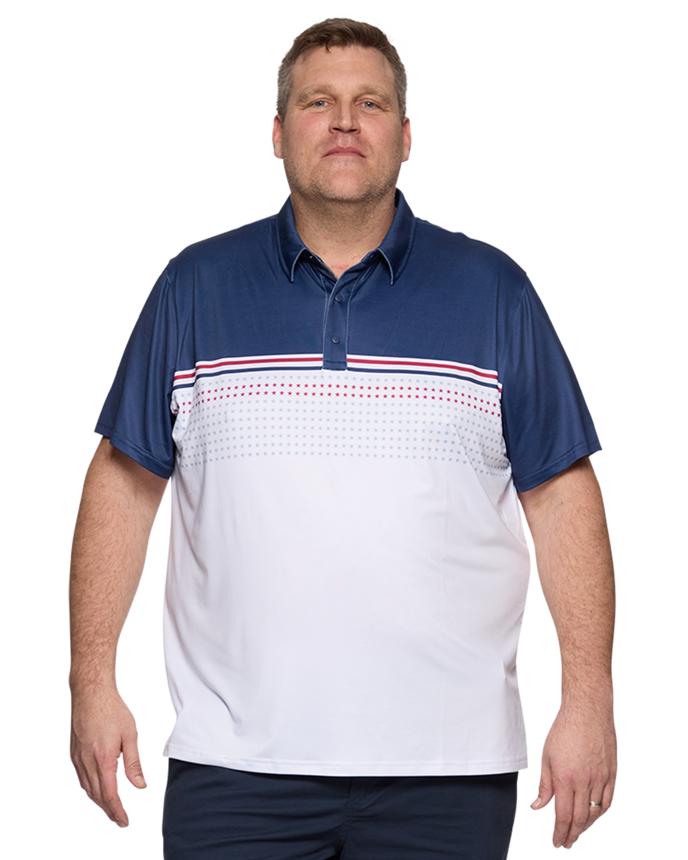 BANNER PERFORMANCE POLO BIG \u0026 TALL – Flag \u0026 Anthem