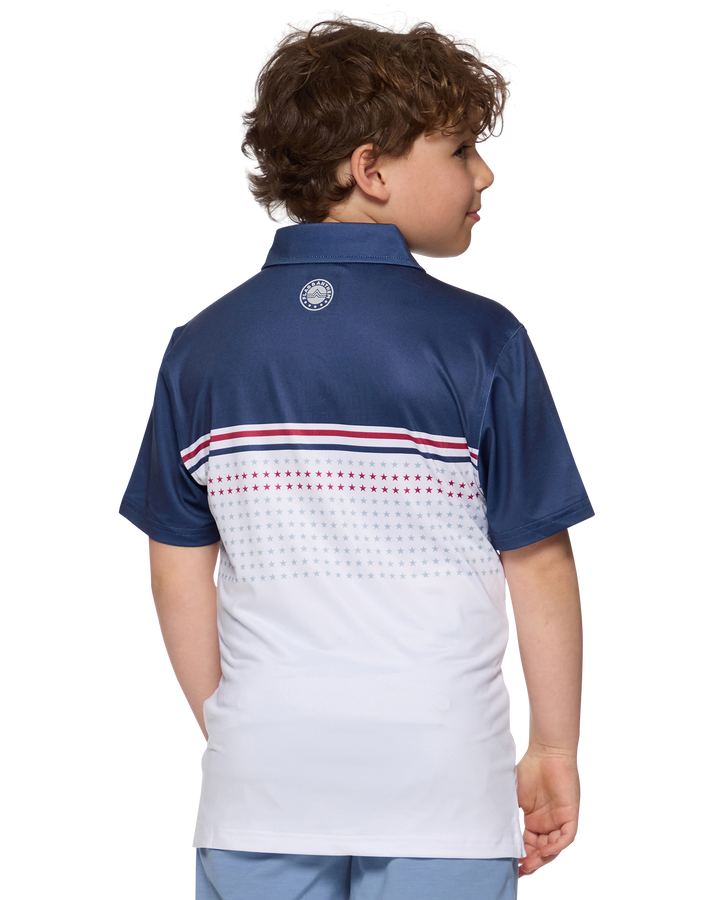 BOYS BANNER PERFORMANCE POLO