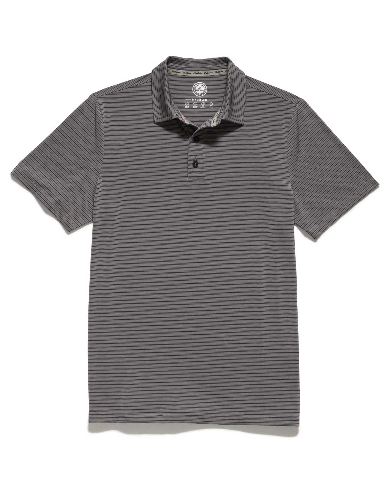 MADEFLEX brrrº STRIPED PERFORMANCE POLO