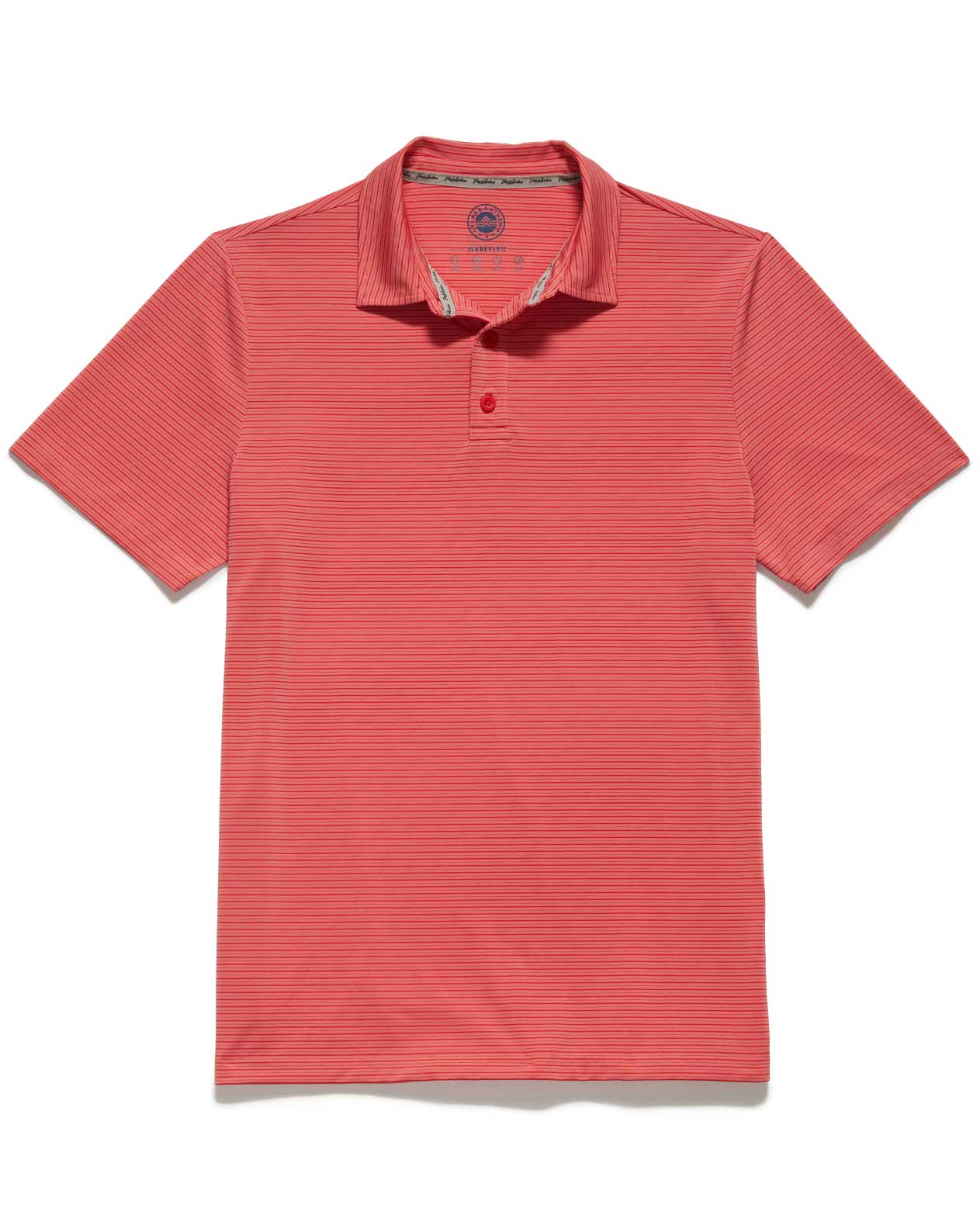 MADEFLEX brrrº STRIPED PERFORMANCE POLO