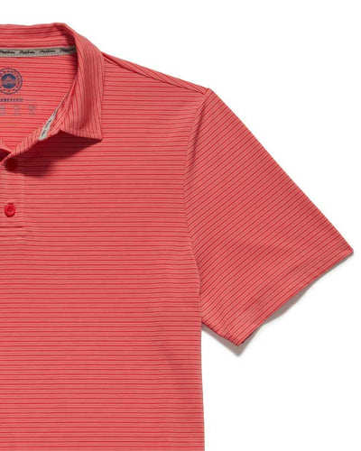 MADEFLEX brrrº STRIPED PERFORMANCE POLO