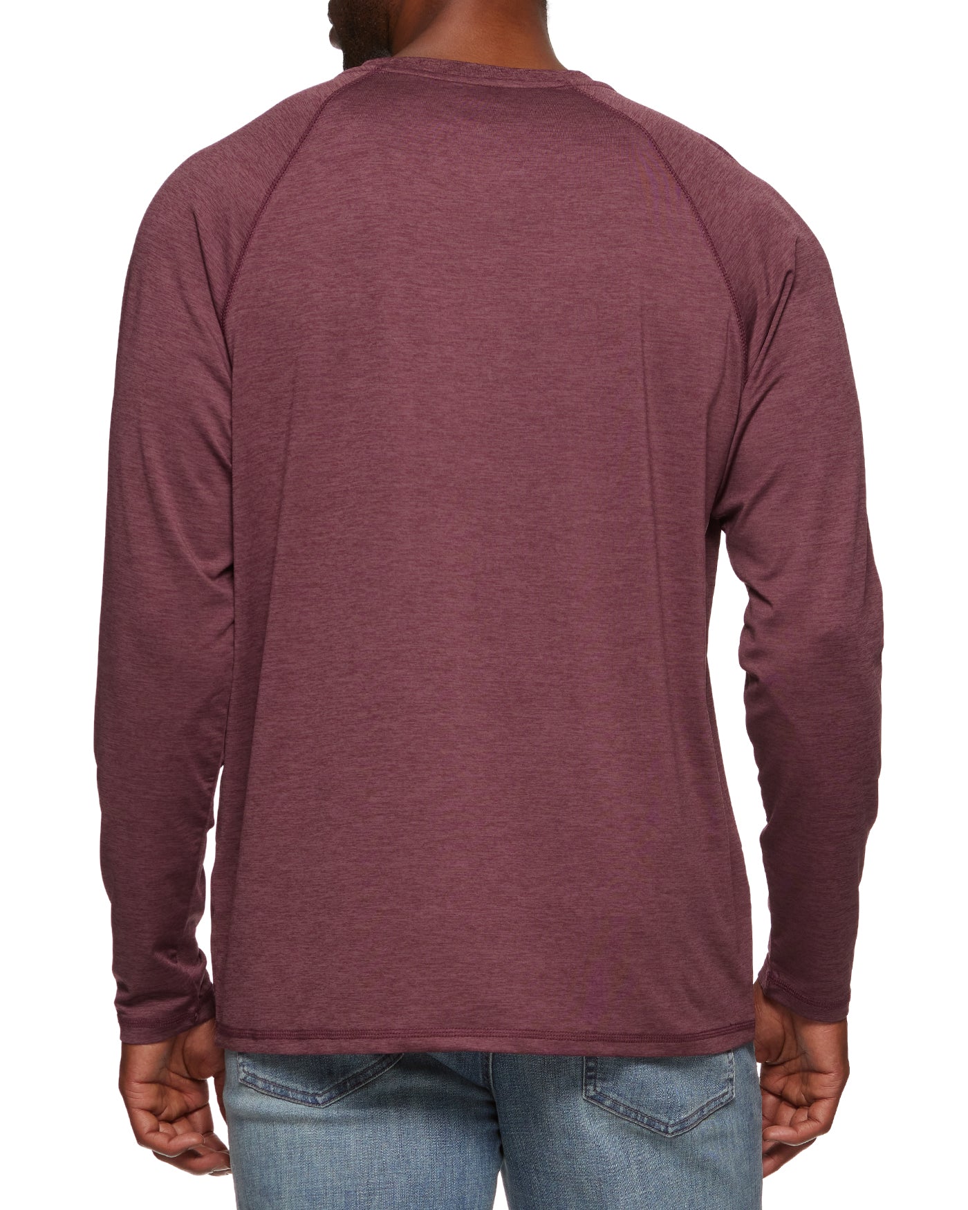 Women's Thermal Long Sleeve Henley Maroon – More Than Just Caps Clubhouse