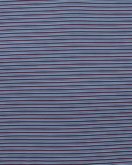 MVP KIAWAH CONTRAST COLLAR MINI STRIPE POLO