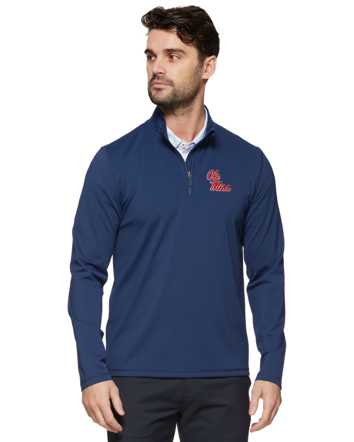 OLE MISS MADEFLEX JOURNEY STRETCH 1/4-ZIP