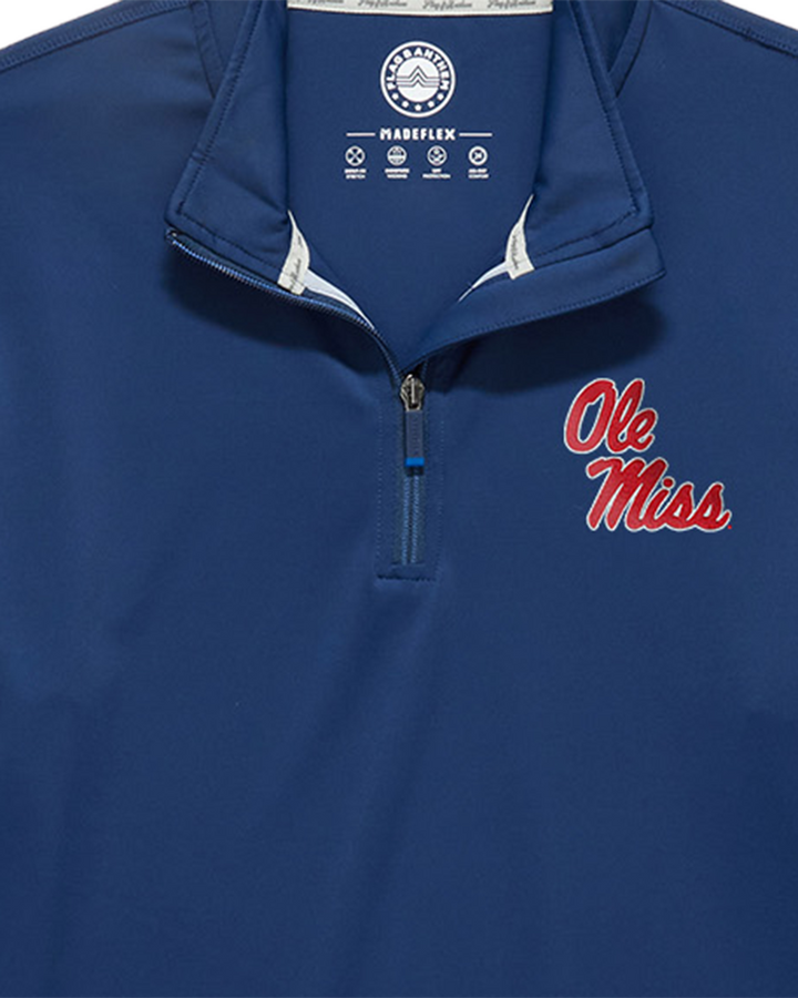 OLE MISS JOURNEY STRETCH 1/4-ZIP