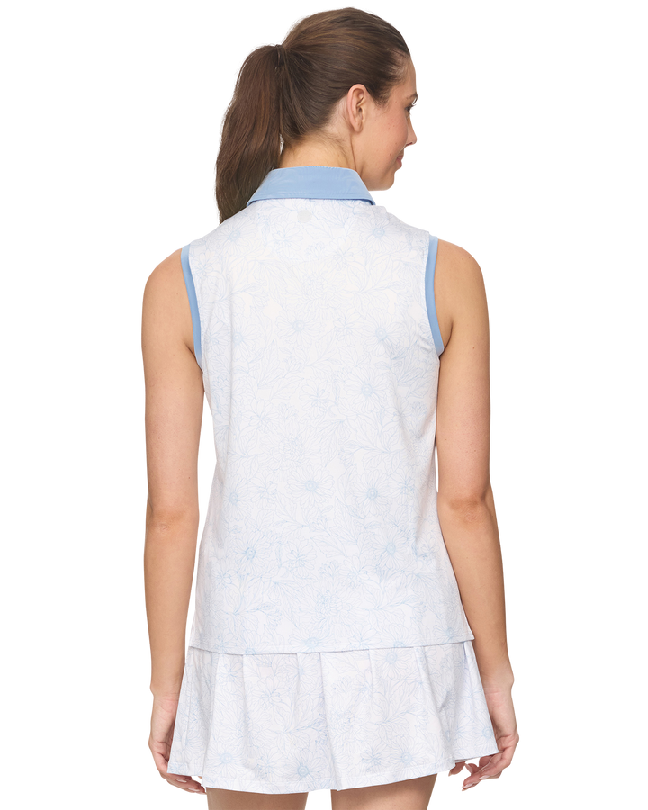 WOMEN'S MVP SLEEVELESS POLO