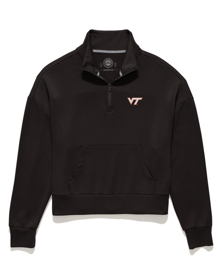 VIRGINIA TECH SUPER SOFT 1/4 ZIP