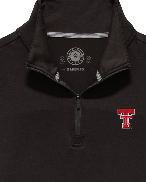 TEXAS TECH SUPER SOFT 1/4-ZIP