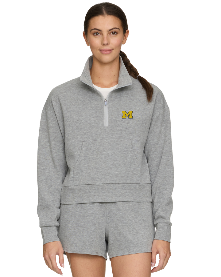 MICHIGAN SUPER SOFT 1/4 ZIP