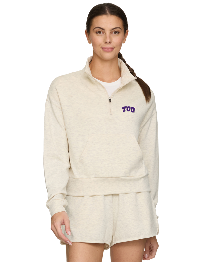 TCU SUPER SOFT 1/4 ZIP
