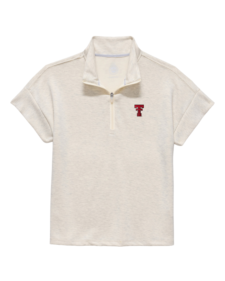 TEXAS TECH SUPER SOFT 1/2 ZIP