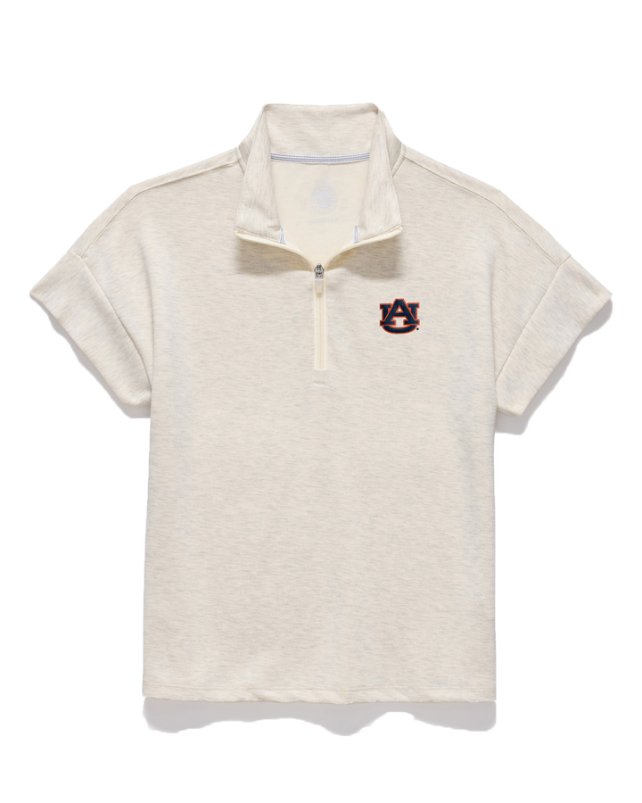 AUBURN SUPER SOFT SS 1/2-ZIP