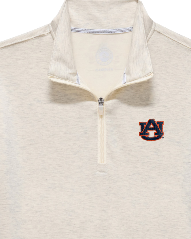 AUBURN SUPER SOFT SS 1/2-ZIP